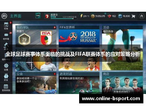 全球足球赛事体系面临的挑战及FIFA联赛体系的应对策略分析